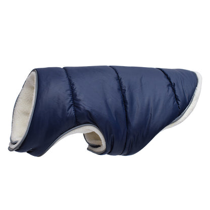 Pet Jacket Warm Winter Dog Clothes Reflective Puppy Clothing Vest Comfortable Fleece Pet Dogs Coat for Small Medium Large Dogs