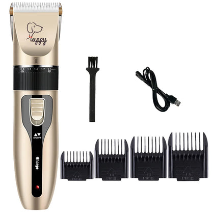 Dog Clipper Pet/Cat/Rabbit Hair Clippers Grooming Haircut Professional Trimmer Shaver Set Pets Cordless Rechargeable Promotions