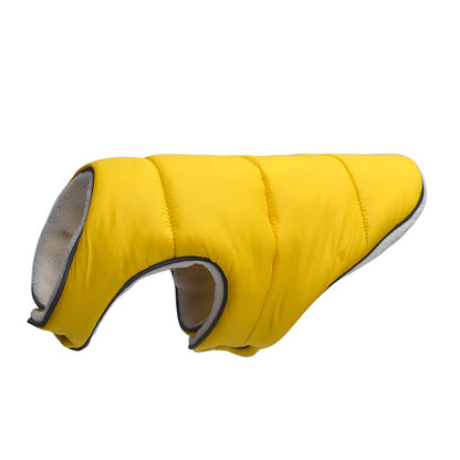 Pet Jacket Warm Winter Dog Clothes Reflective Puppy Clothing Vest Comfortable Fleece Pet Dogs Coat for Small Medium Large Dogs