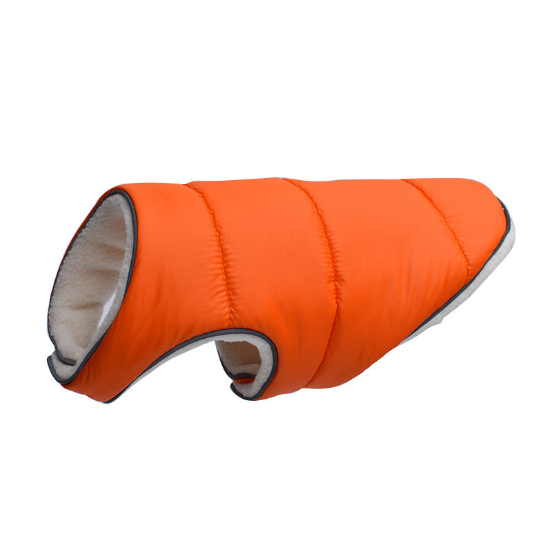 Pet Jacket Warm Winter Dog Clothes Reflective Puppy Clothing Vest Comfortable Fleece Pet Dogs Coat for Small Medium Large Dogs