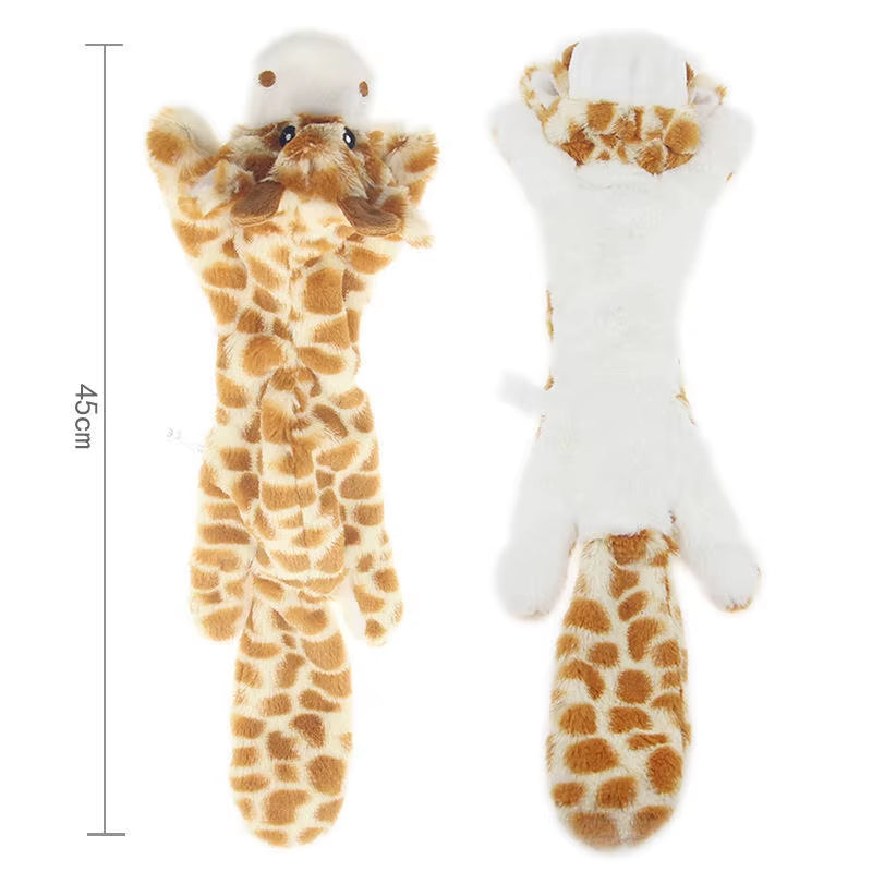 Pet Toys Plush Sounding Animal Holster Toys Dog Toys Chewing Teething Toys