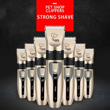 Dog Clipper Pet/Cat/Rabbit Hair Clippers Grooming Haircut Professional Trimmer Shaver Set Pets Cordless Rechargeable Promotions