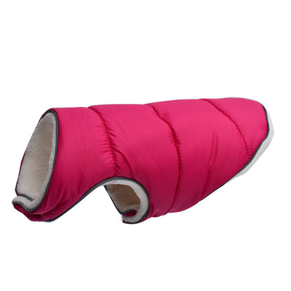 Pet Jacket Warm Winter Dog Clothes Reflective Puppy Clothing Vest Comfortable Fleece Pet Dogs Coat for Small Medium Large Dogs